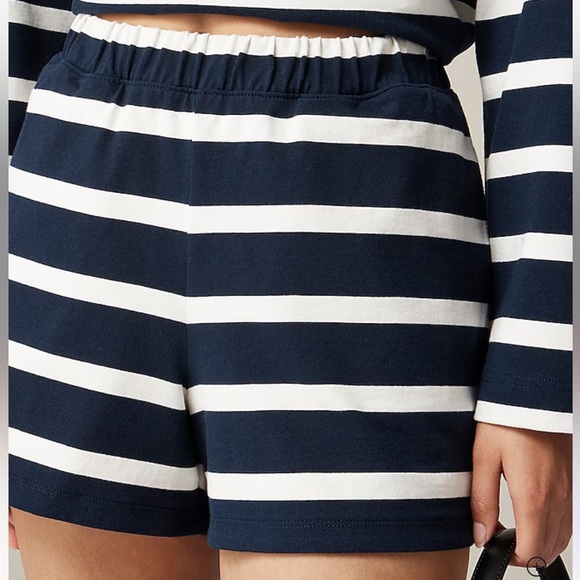 JCREW New Mariner Jersey Short in Stripe - Picture 4 of 4